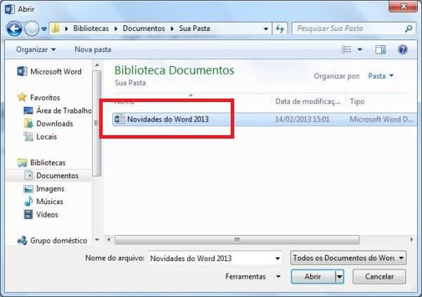 image36 Como Salvar, Fechar e Abrir Documentos no Word Passo a Passo