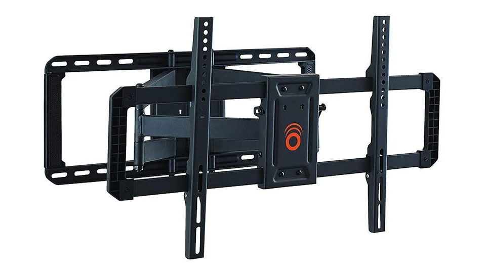 best-articulating-tv-wall-mount-for-large-tvs-echogear Os Melhores Suportes de TV Articulados Para Qualquer Ambiente